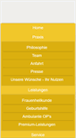Mobile Screenshot of meinfrauenarzt.net